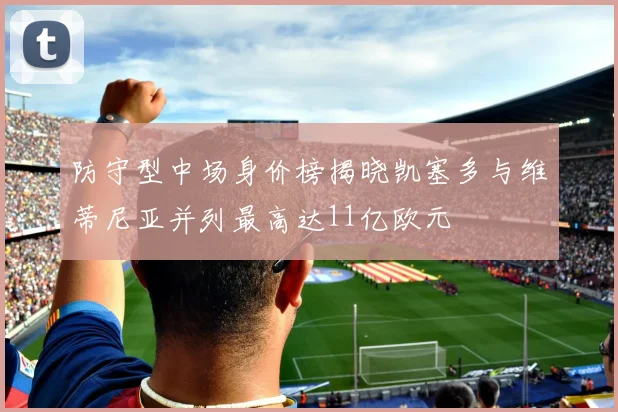 防守型中场身价榜揭晓凯塞多与维蒂尼亚并列最高达11亿欧元
